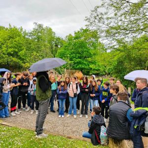 Prime medie in gita al parco naturalistico Natura Viva.